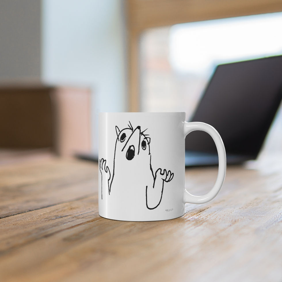 Thumbnail: OpeRatic by Marco Koren Ceramic Mug 11oz