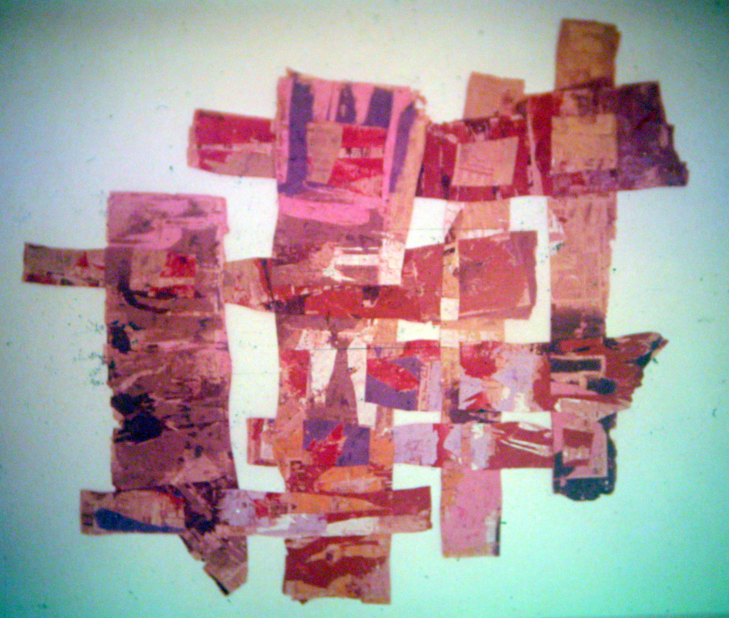 Paper paintings. 1976. Roger Wong Gallery