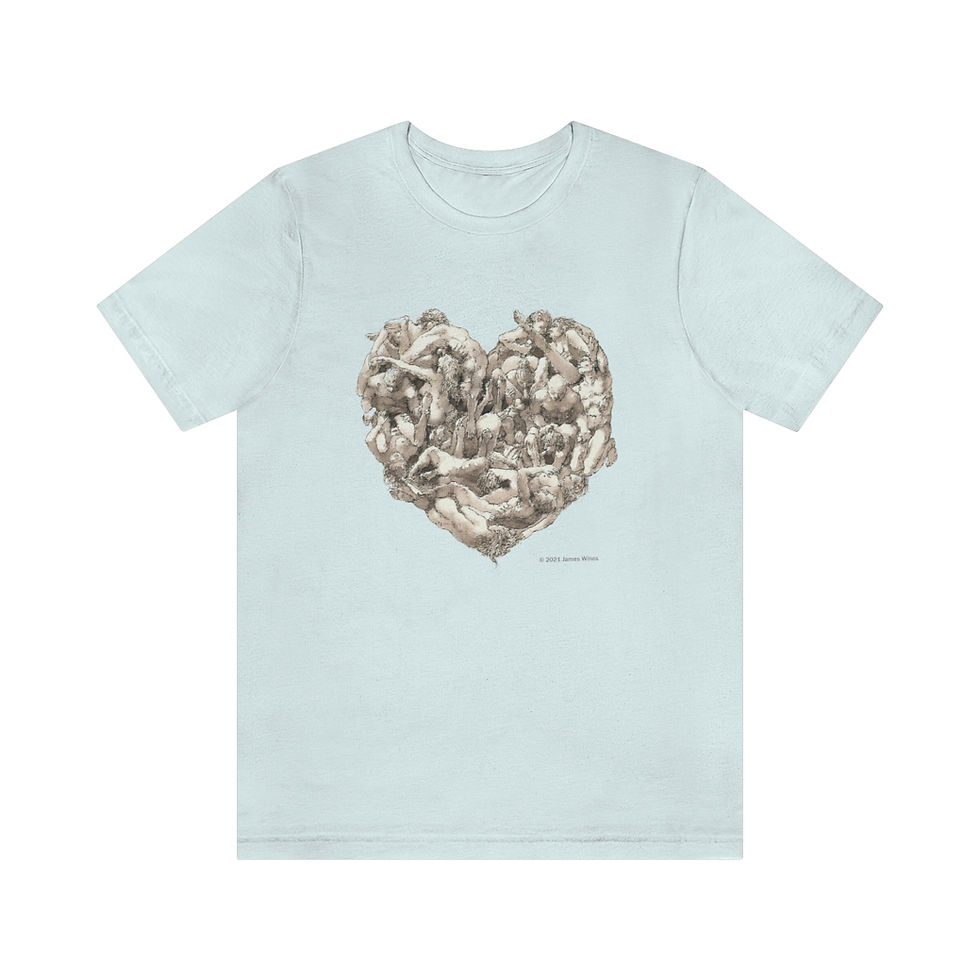 Thumbnail: James Wines "Universal Valentine" Unisex Tee