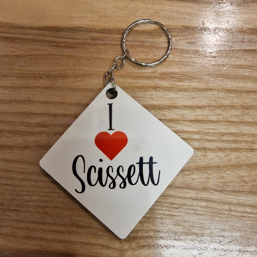 Scissett Keyring