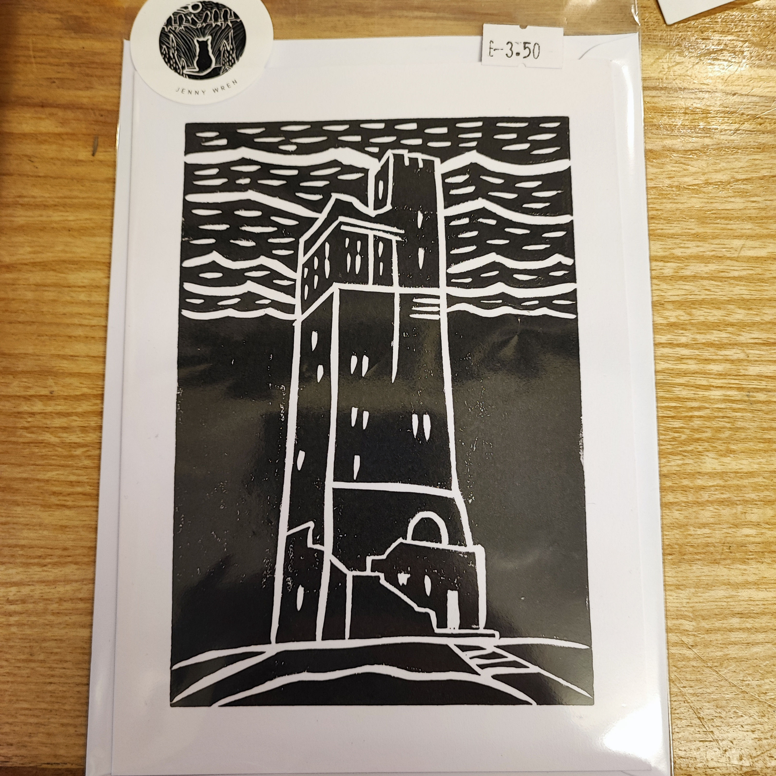 Castle Hill Card White