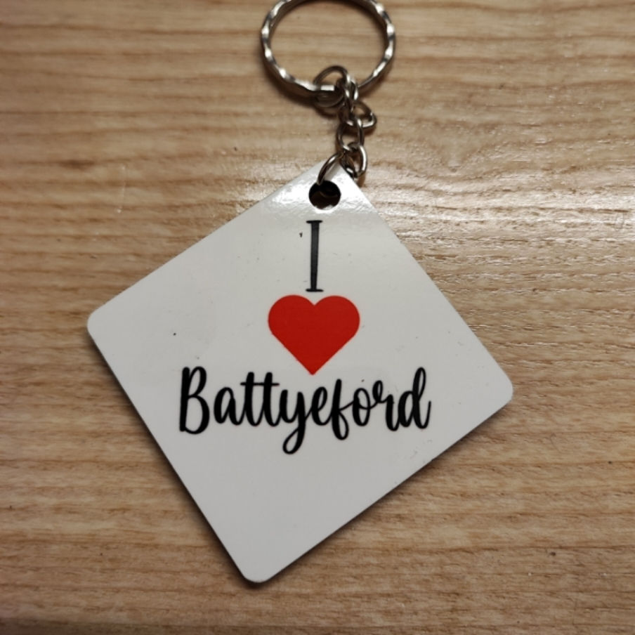 Battyeford Keyring