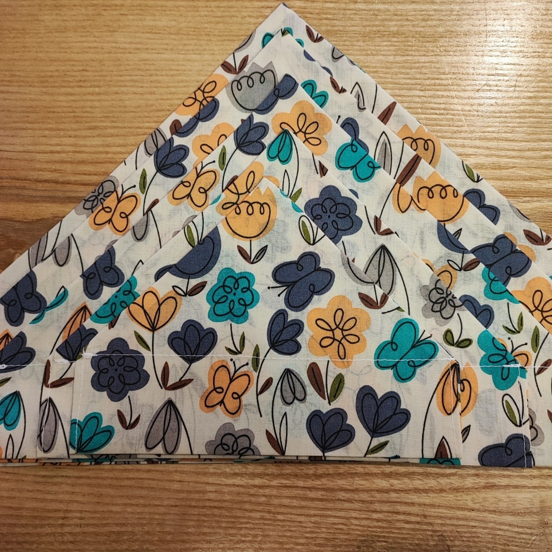 Dog Bandana Floral Print