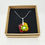 Thumbnail: Necklace With Glass Flower pendant