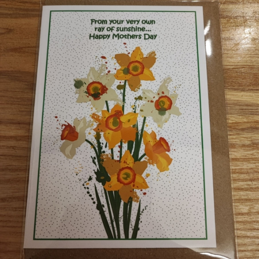 Mother's Day Daffodil Card
