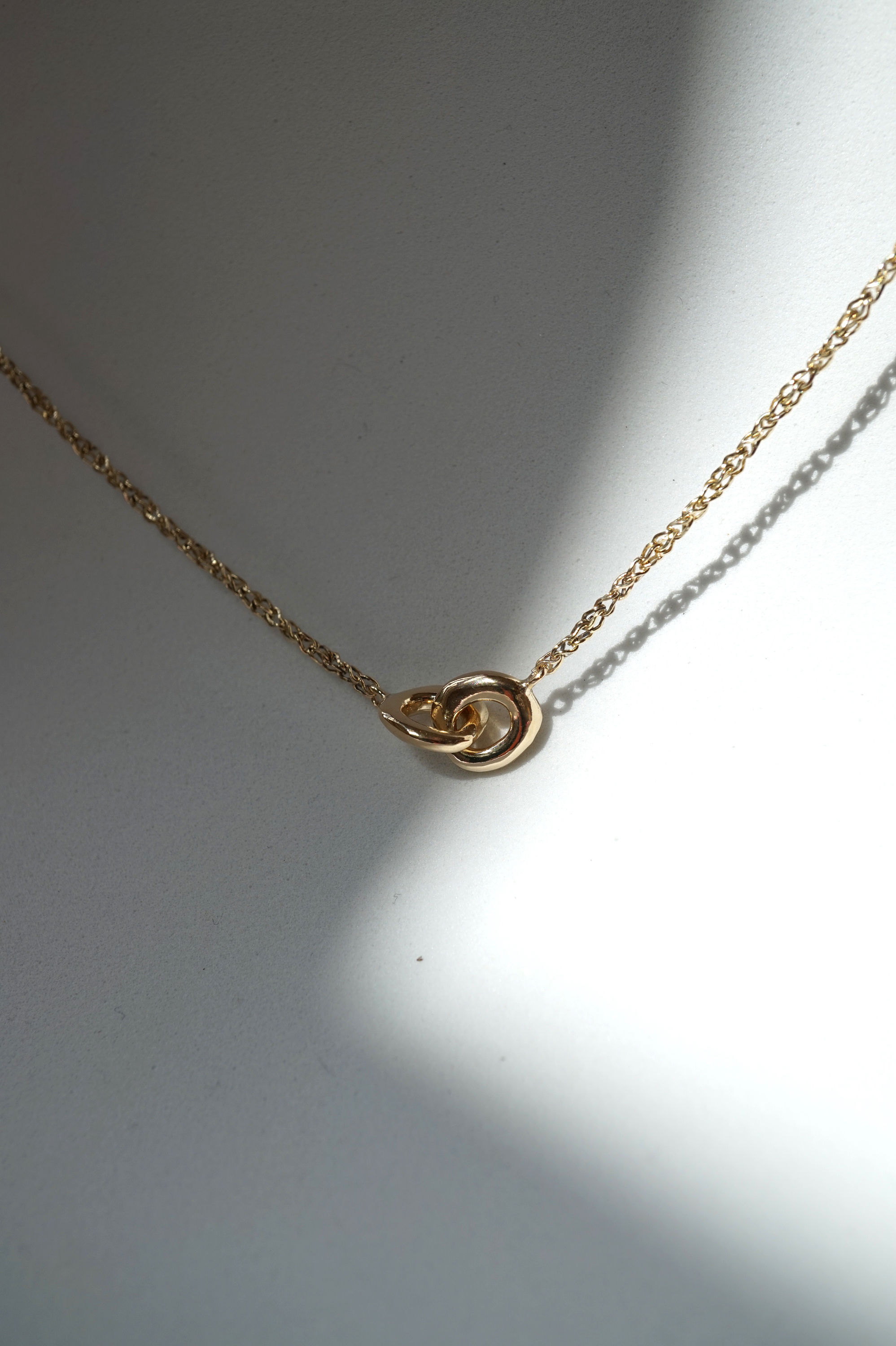 double baby branch necklace