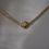 Thumbnail: oval diamond in baby branch necklace