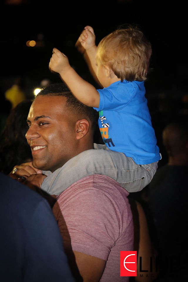 Dad and kid