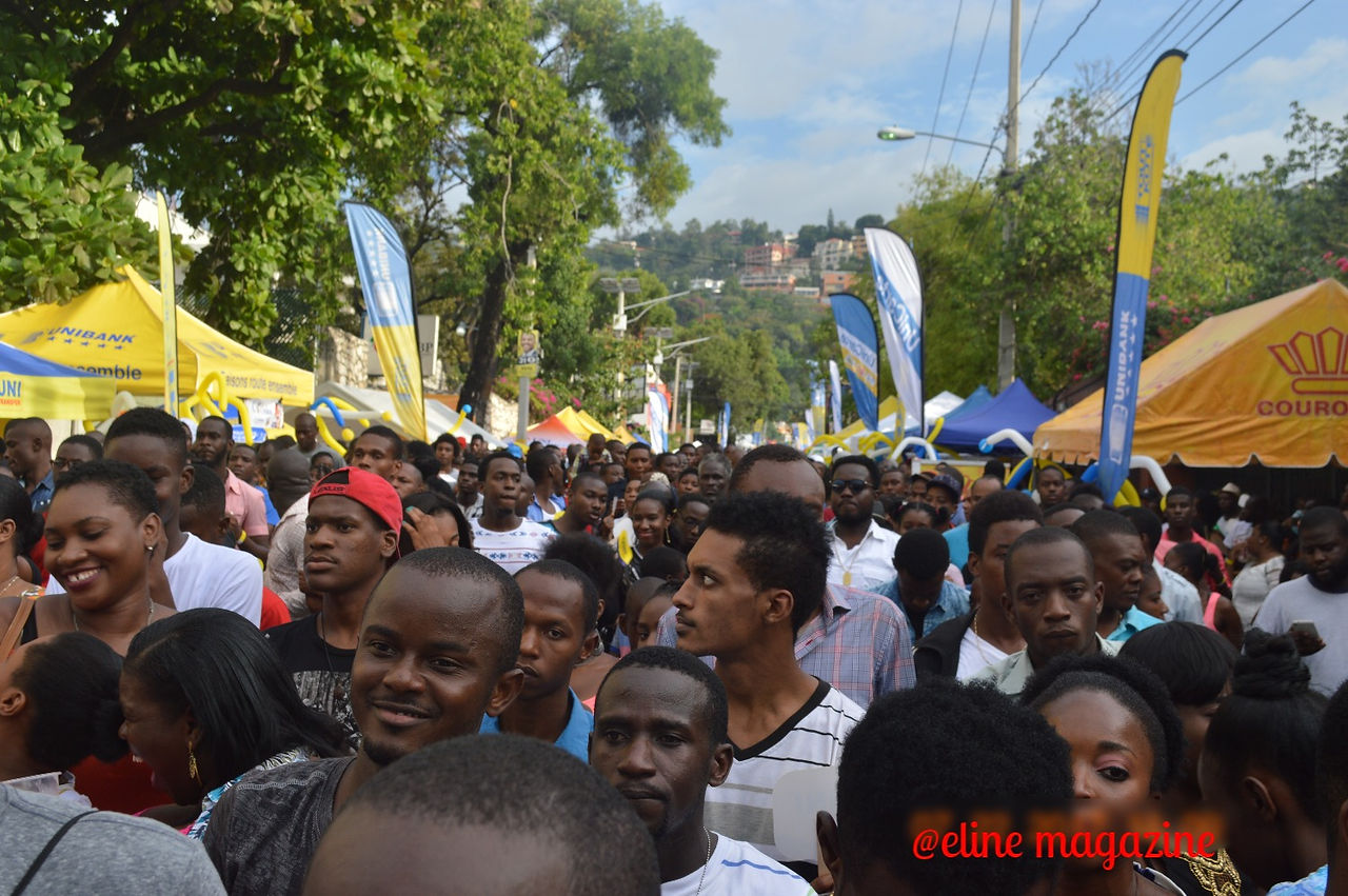 The crowd