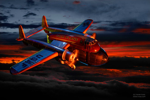 Pack Plane | Xavier Nuez Images
