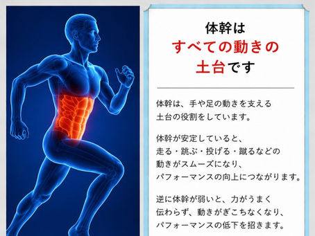 体幹の重要性