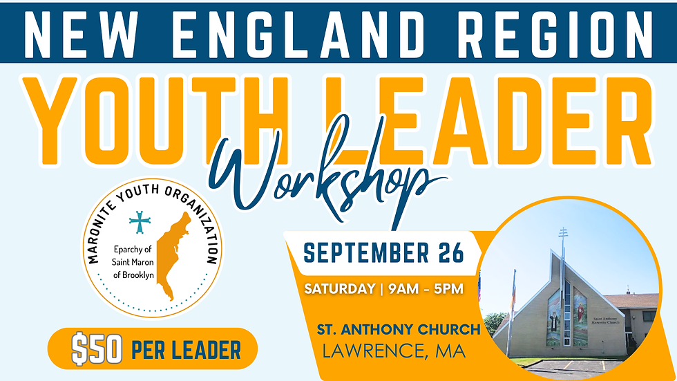 NEW ENGLAND - YOUTH LEADER WORKSHOP 2026