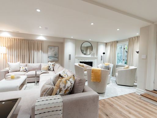 open concept space with proper zones for flow