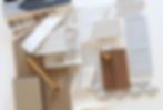Interior decorating materials for an Oakville house