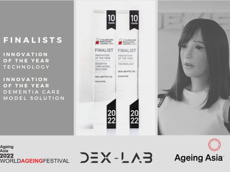 Dexie receives recognition in World Ageing Festival 2022 
