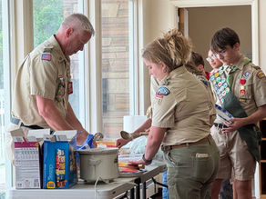 June Advancements and Potluck