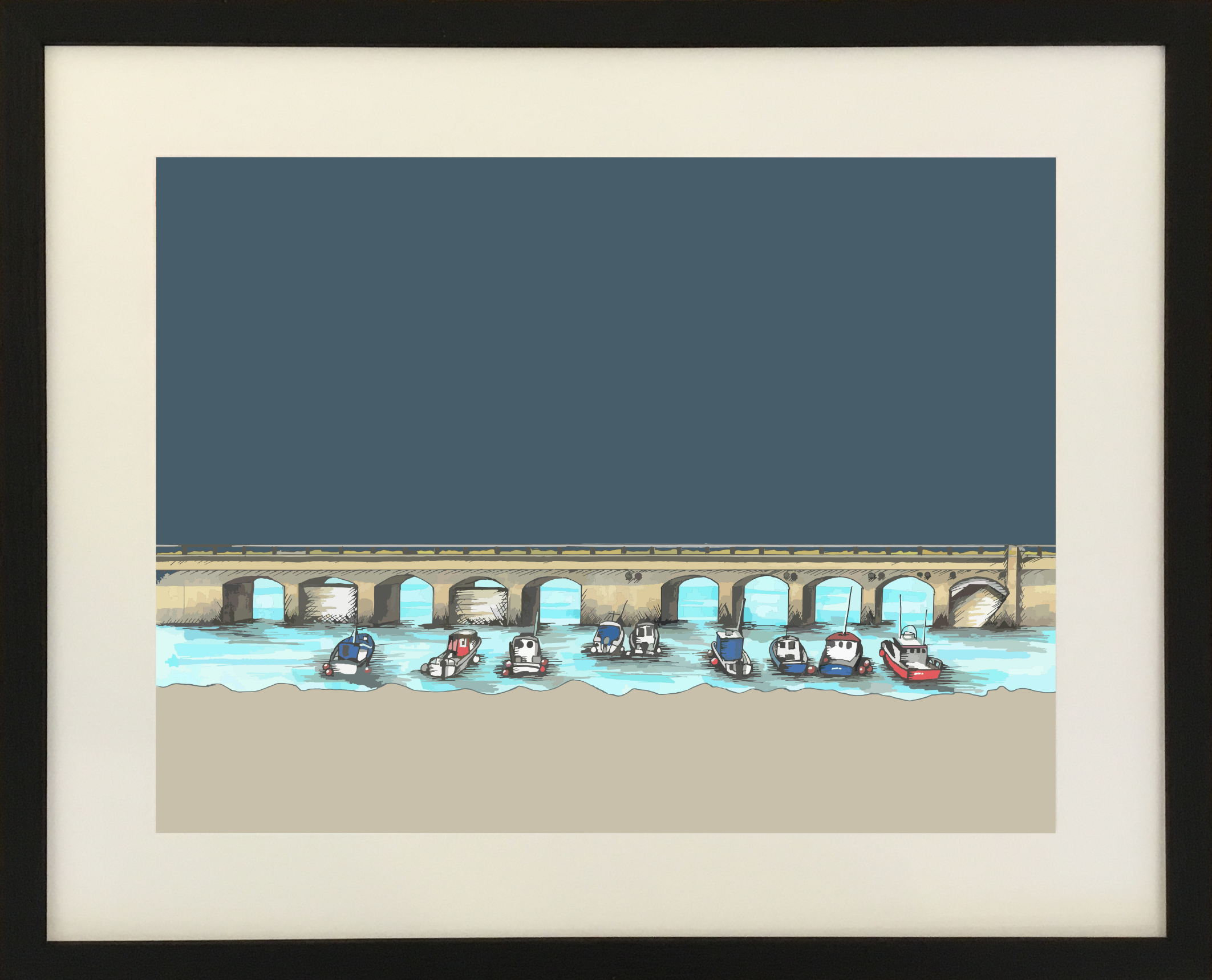 Folkestone Harbour - Unframed