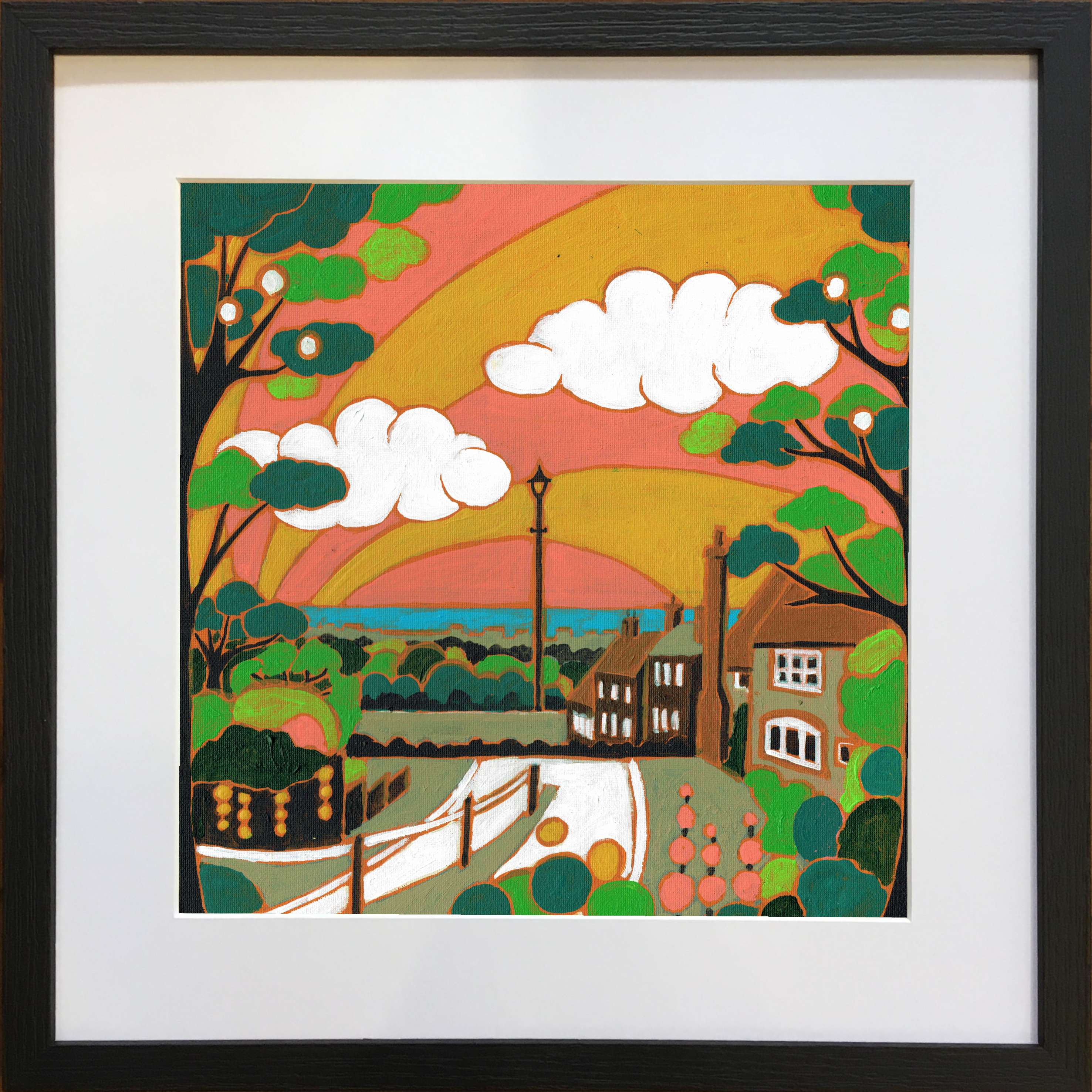 Saltwood Castle Road - Unframed