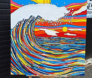painting at Paul Dumper Creations
