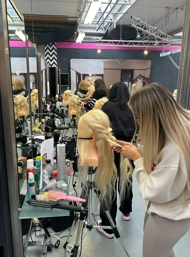 Bridal Hair Training 01