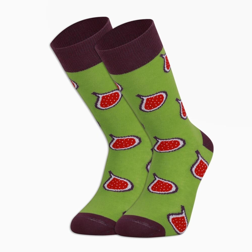 Colorcool Men's Fig Patterned Socks