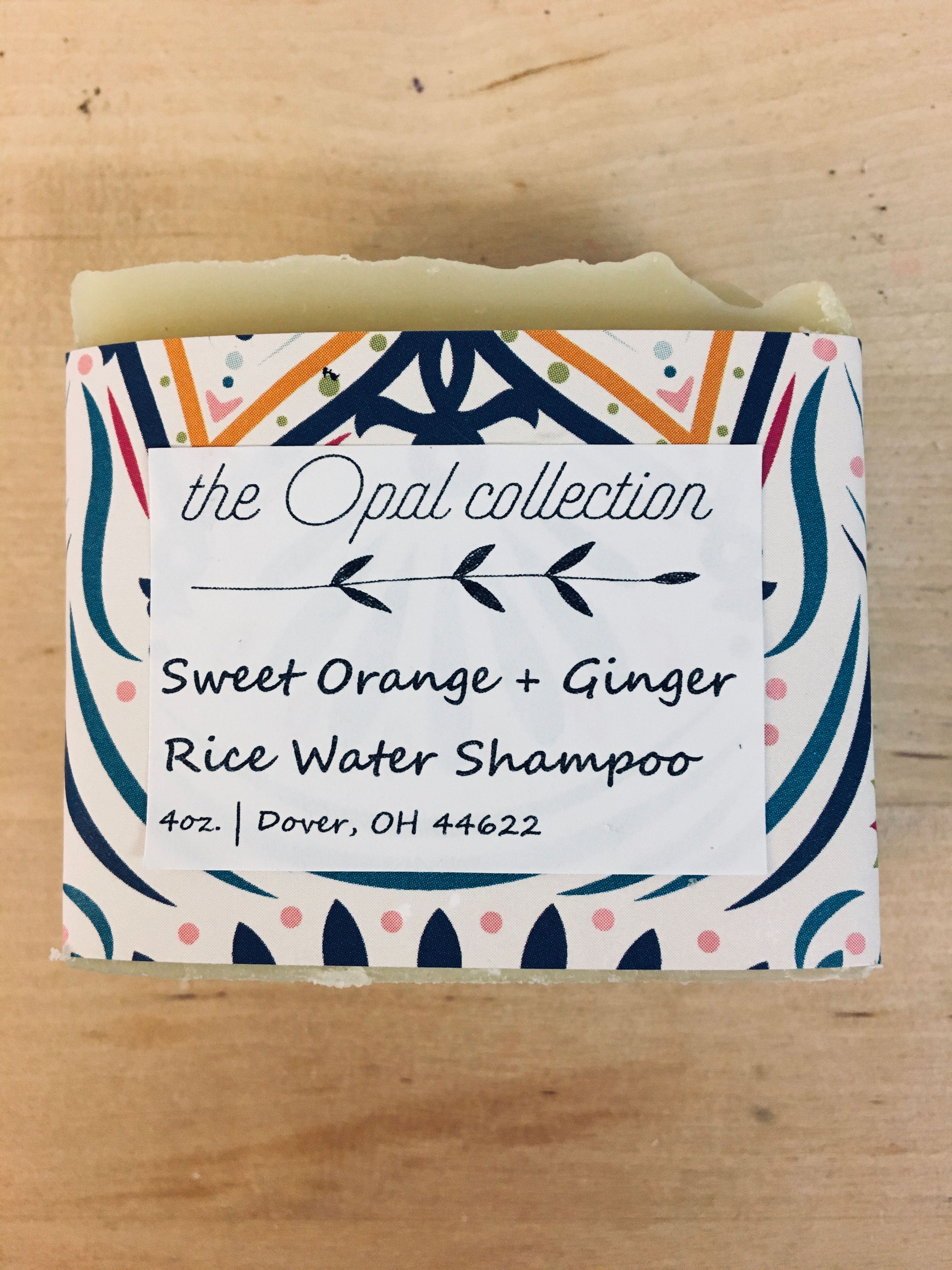 Sweet Orange + Ginger Rice Water Shampoo