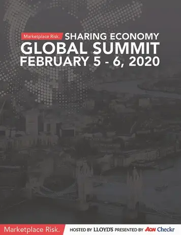 2020 Sharing Economy
Global Summit