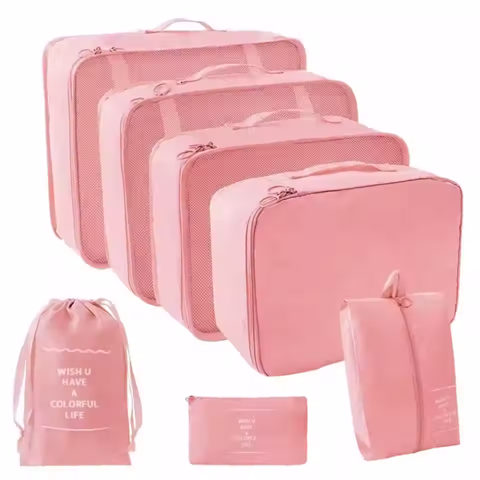 Thumbnail: 7 Pcs/Set Travel Organizer Storage Bags