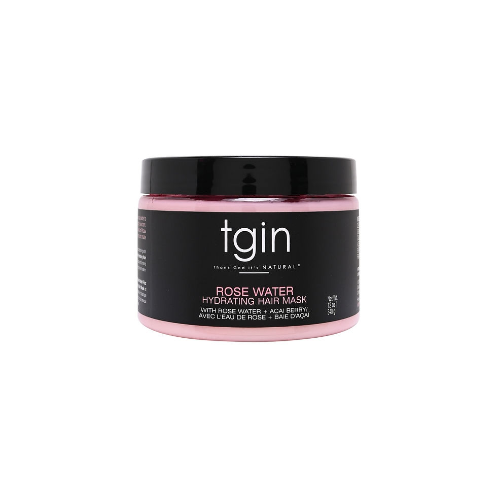 TGIN Rose Water Hydrating Hair Mask 12Oz