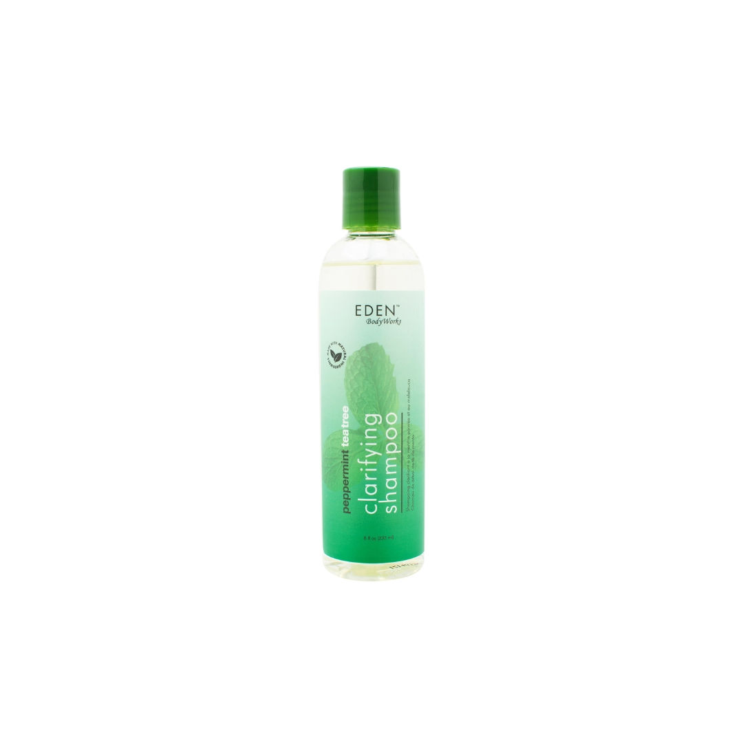 Eden Body Works Peppermint Tea Tree Clarifying Shampoo 8Oz