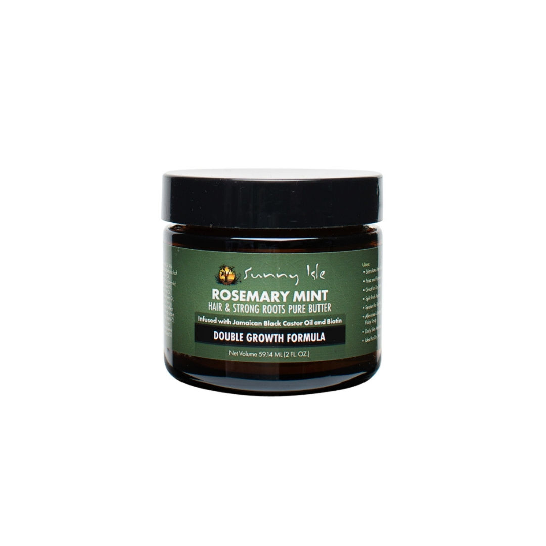 Sunny Isle Rosemary Mint Hair & Strong Roots Butter 2oz