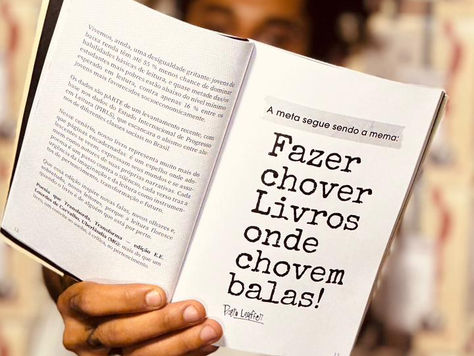 Literatura que nasce na periferia ganha as páginas de um LIVRO