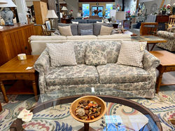 Vintage Floral Sleeper Sofa