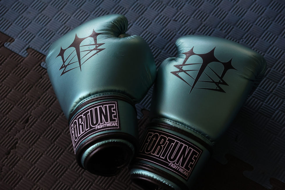 Contender-Series Boxing Gloves - Lightning Blue