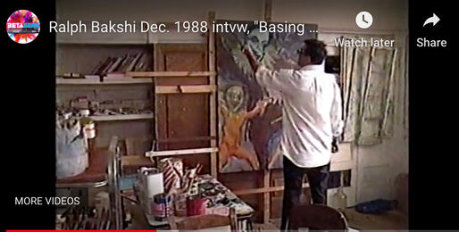 Ralph Bakshi Dec. 1988 intverview, "Basing cartoons on toys is bad for kids"