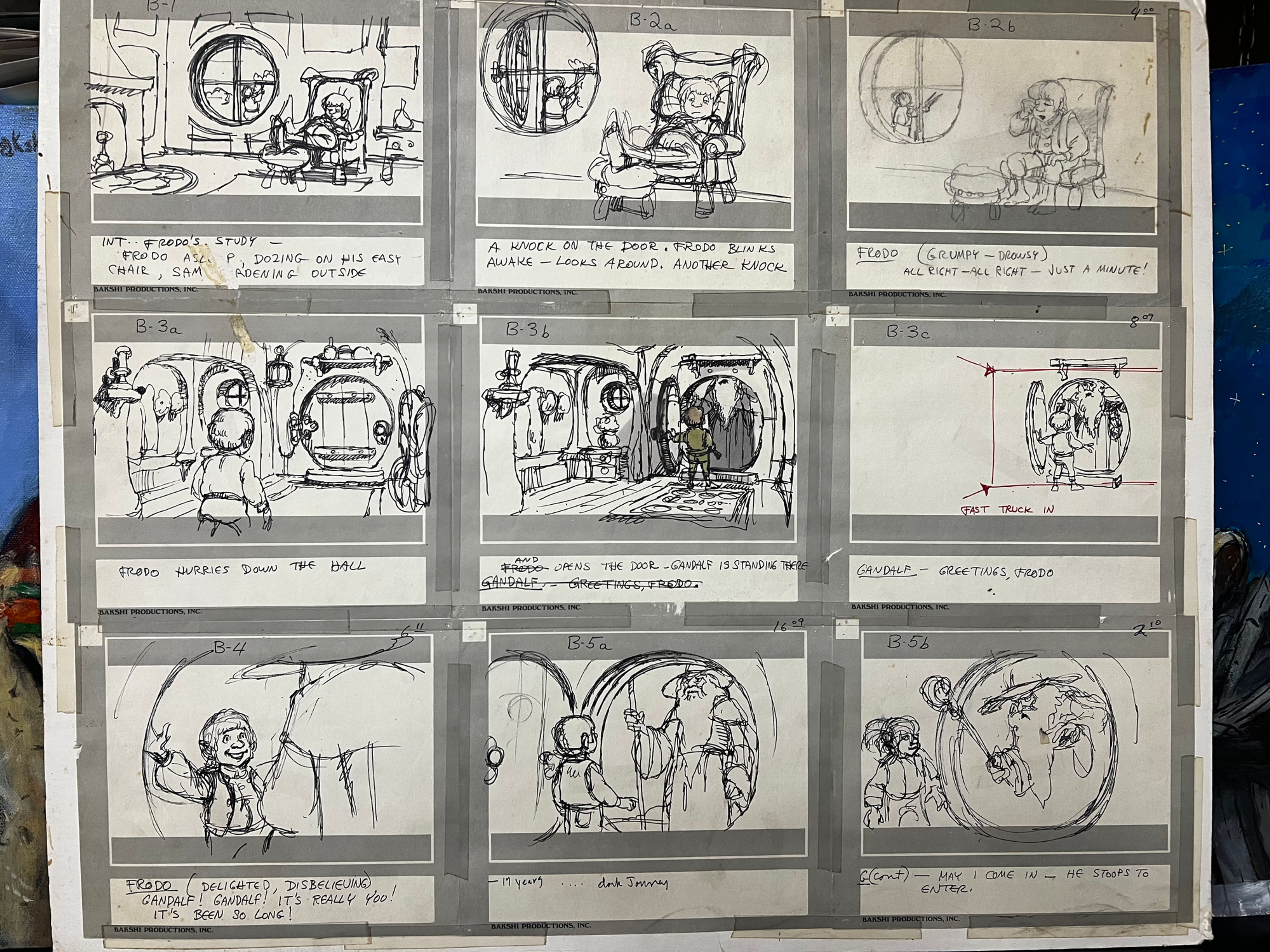 #3 Gandalf Arrives at Bag End — A Knock at the Door