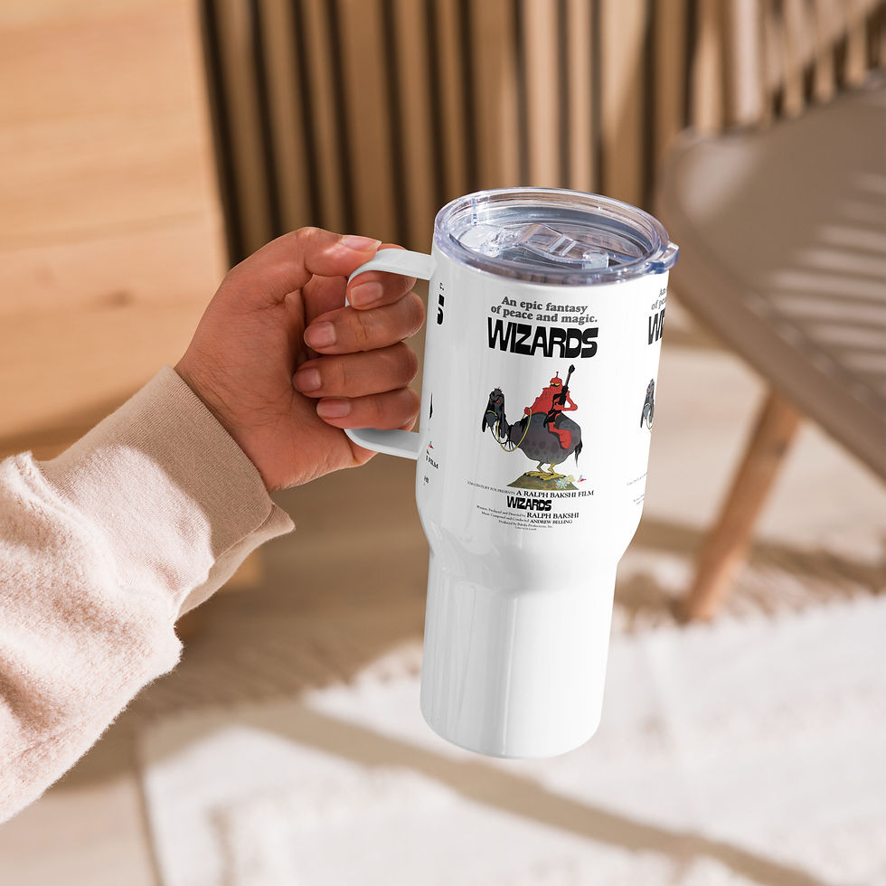 Thumbnail: Wizards Travel mug with a handle