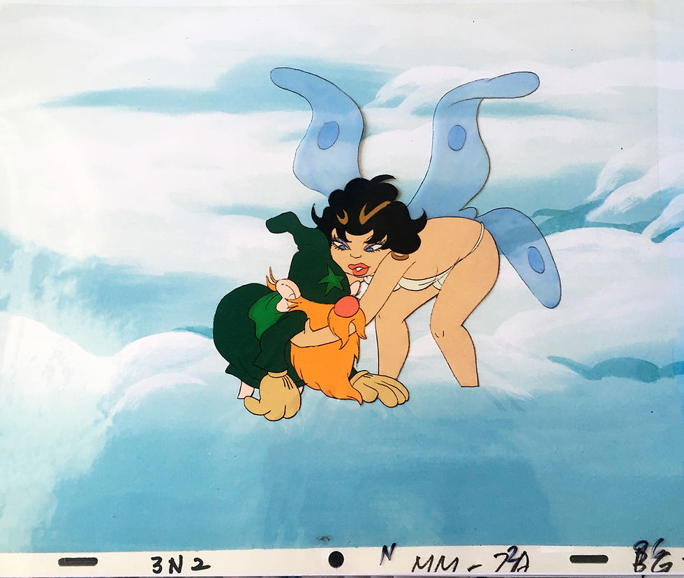 Wizards: Avatar & Elinore Original Production Cel