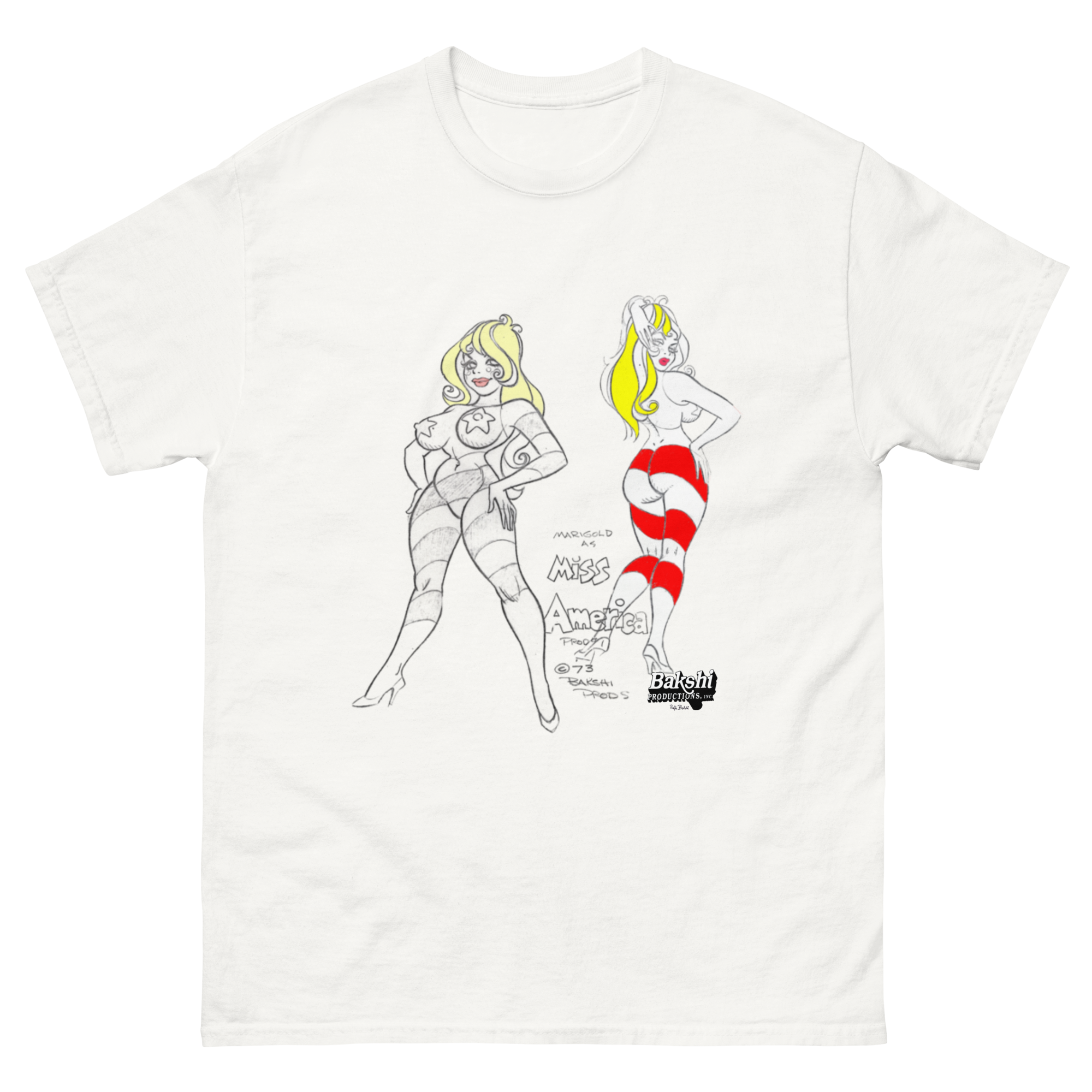 Marigold as Miss America Character Design