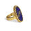 Thumbnail: Lapis Scarabesque Ring OOAK