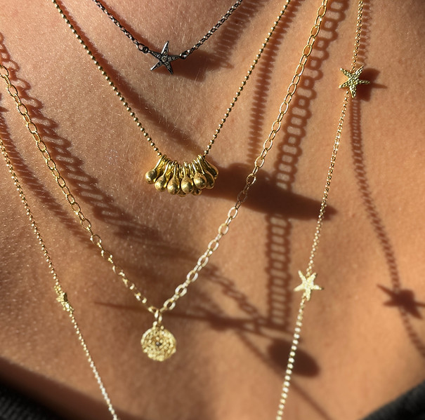 SUNLIT NECK111 Lucky Droplet Necklace model.jpg