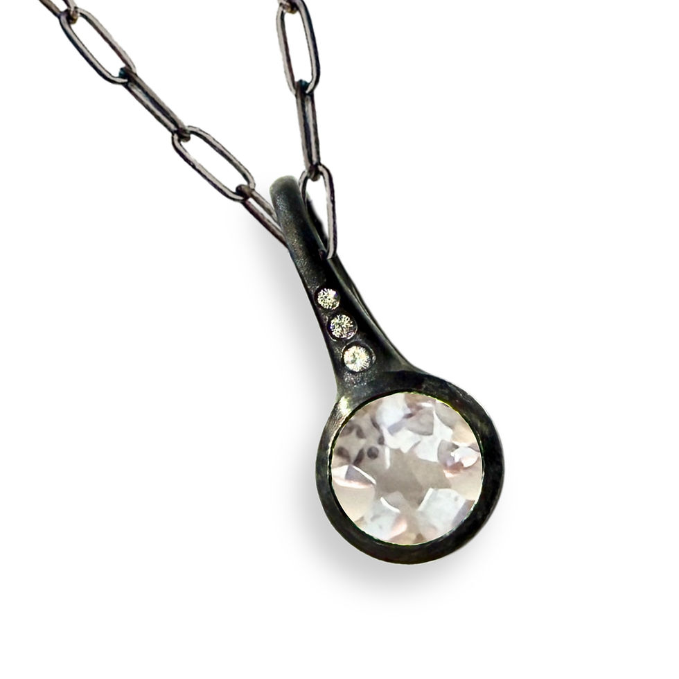 Thumbnail: Black Ocean Droplet Charm