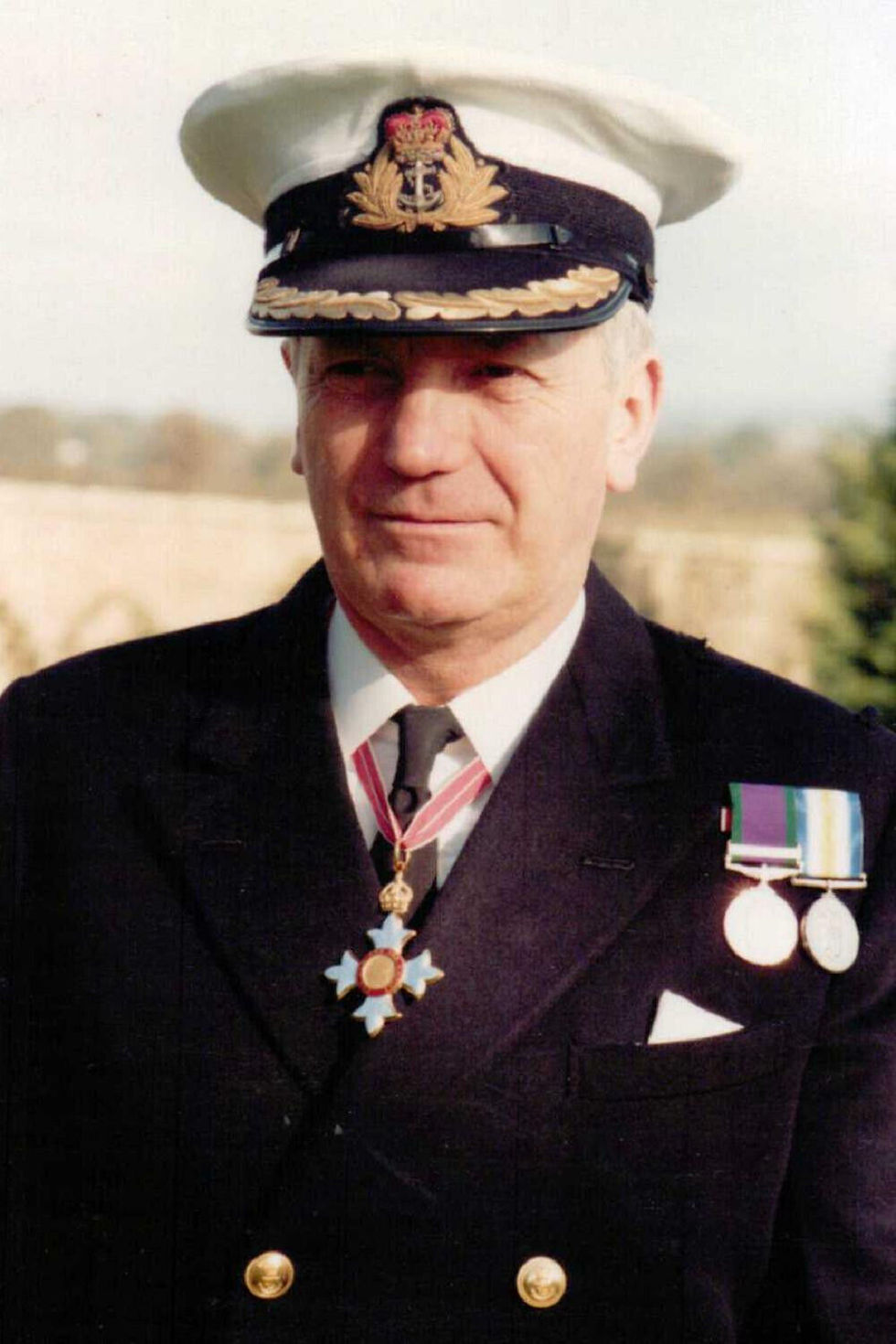 Thumbnail: GIEVES 1970 tailored Royal Navy Jacket of Robert McQueen Captain F.A.A