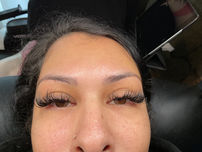 Full, wispy, and made to match her vibe perfectly.