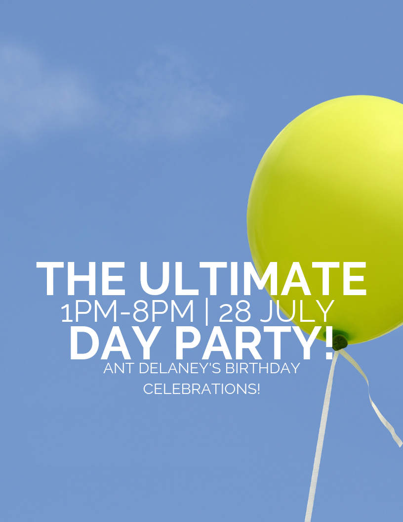 bday flyer