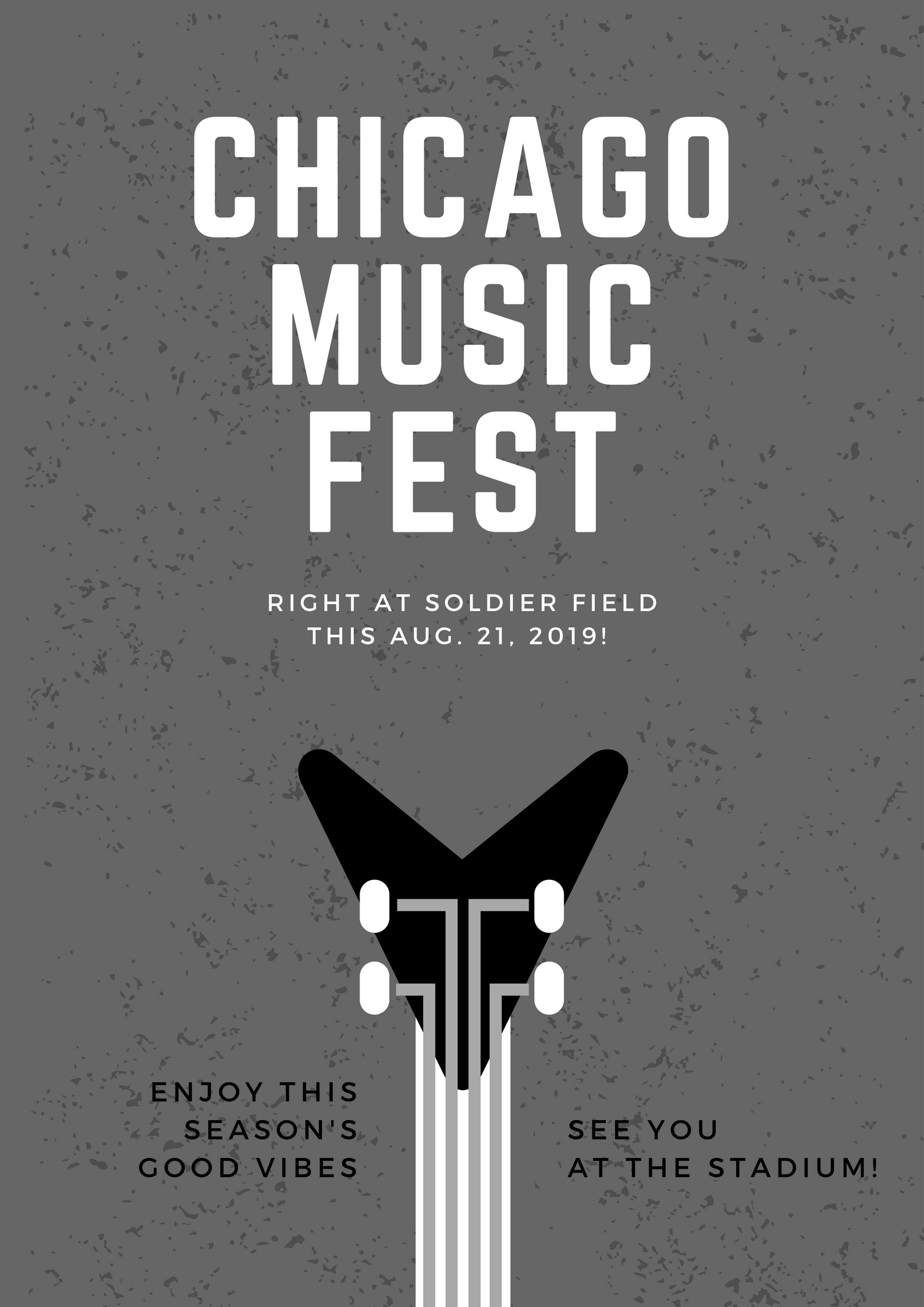Chicago Music Fest Flyer.