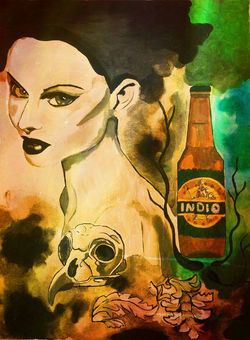 Indigo Beer.