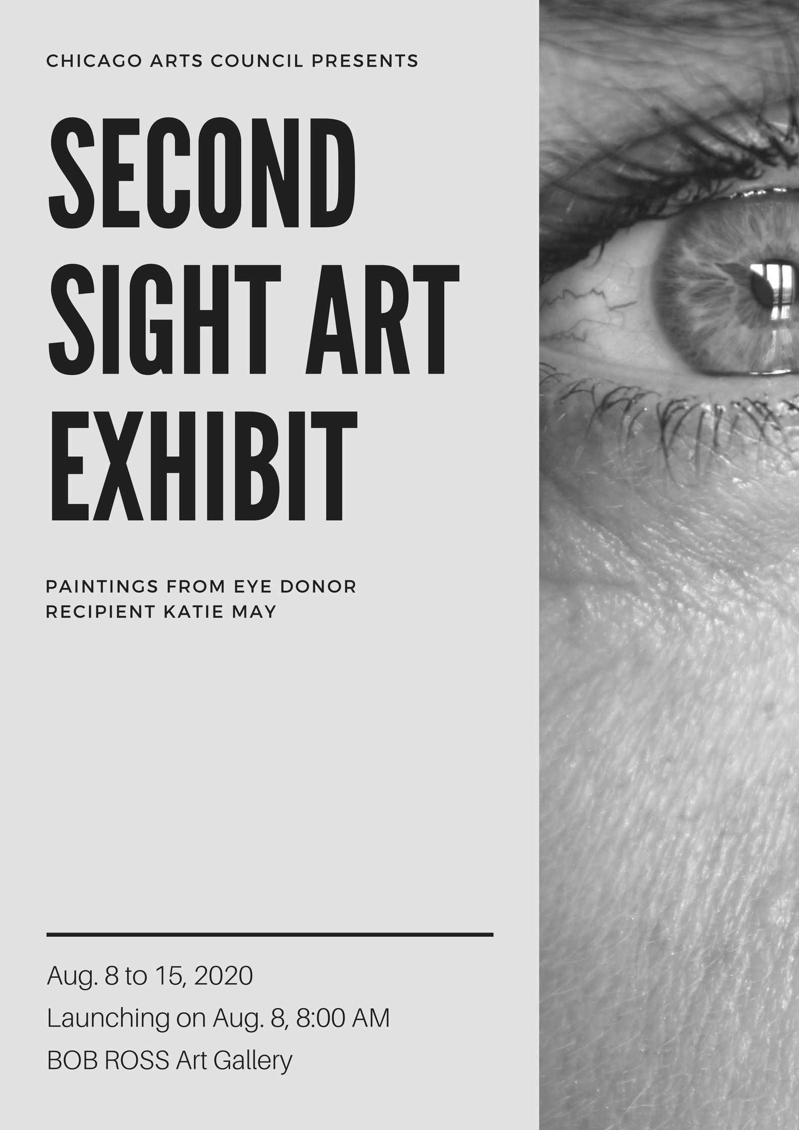 Second Sight Art Exhibit.
