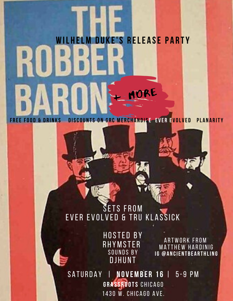The Robber Baron Release Party