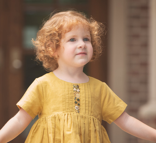 Autumn Harvest Dress with bloomers | mini-boho Autumn Harvest Dress with bloomers | mini-boho